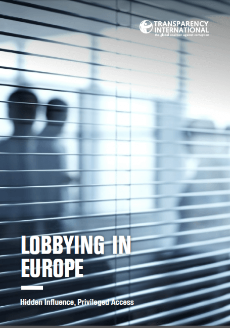Invloed van lobbyisten in Europa